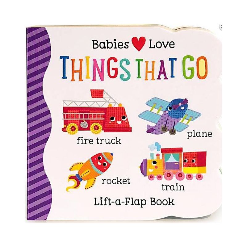 Things That Go - by Scarlett Wing (Board Book), 1 of 2
