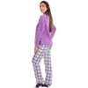 Just Love Womens Ultra-Soft Pajama Pant Set with Matching Socks - 3 Piece Micro Fleece PJ Set - 2 of 3