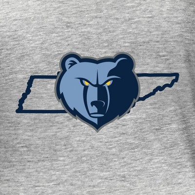 NBA Memphis Grizzlies Women's Short Sleeve Burnout Scoop T-Shirt