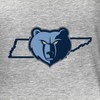 NBA Memphis Grizzlies Women's Short Sleeve Burnout Scoop T-Shirt - 4 of 4