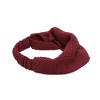 Unique Bargains Women's Houndstooth Wide Lace Headband 1 Pc - 3 of 4
