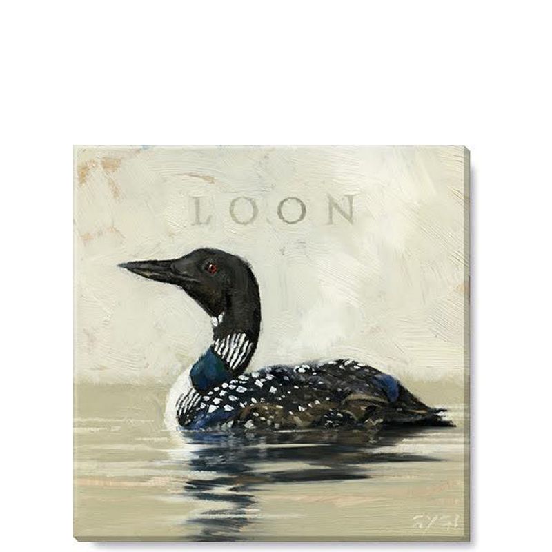 Sullivans Darren Gygi Loon Canvas, Museum Quality Giclee Print, Gallery Wrapped, Handcrafted in USA, 1 of 7