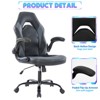 DOMETOUR Gaming Chair for Adults and Teens High Back Computer Desk Chair, Height Adjustable Ergonomic Office Chair with Wheels - 4 of 4