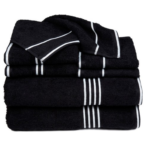 Why Choose Black and White Striped Bath Towels?