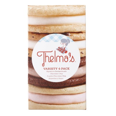 Thelma's Ice Cream Sandwich Variety Pack - 4ct/22oz