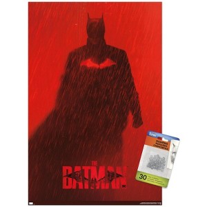 Trends International DC Comics Movie The Batman - Batman Teaser One Sheet Unframed Wall Poster Prints - 1 of 4