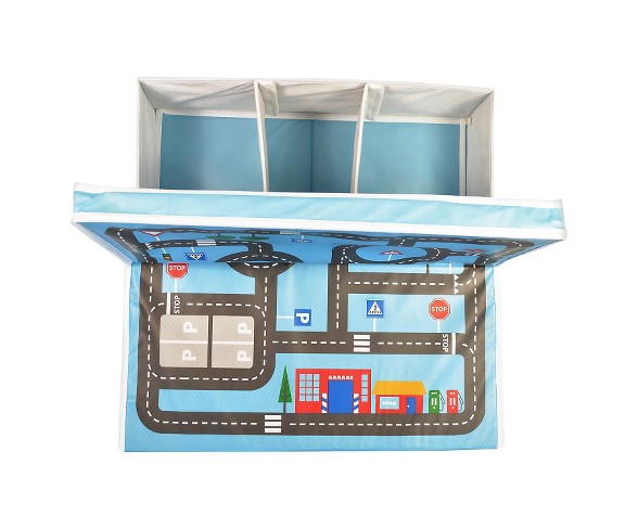 Fun2Give Pop-it-Up&#174; Garage with Road Playmat and Storage