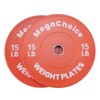 2Pcs 2Inch 10-55 Lb Bumper Weight Plates,Barbell Weight Plates for Home Gym,Strength Training Plate for Weight Lifting Single - 3 of 4