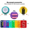 Etokfoks Montessori Busy Board 1 Piece Fine Motor Sensory Toy for Toddlers Learn to Dress Life Skills Early Learning Ages 2 3 4 5 - 3 of 4