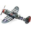 Republic P-47 Thunderbolt Fighter Aircraft "The Jug" US Army Air Forces (Moderate Difficulty) Steel Model Kit by Metal Earth - 2 of 4