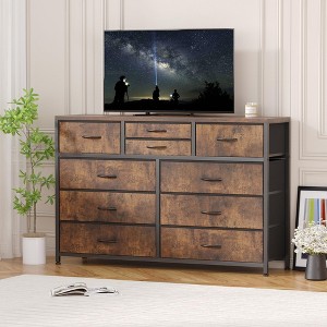 Whizmax 10 Drawer Dresser,TV Stand Entertainment Center Fabric Storage Dressers Drawers for Bedroom, Hallway, Nursery, Closets - 1 of 4