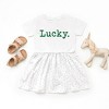 The Juniper Shop Lucky Typewriter Toddler Graphic Dress - 2 of 3