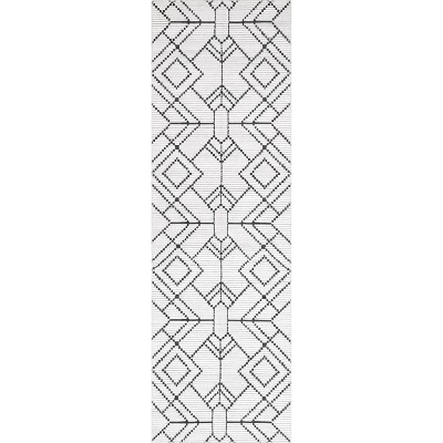 nuLOOM Echo SpinClean Machine Washable Stain-Resistant Area Rug