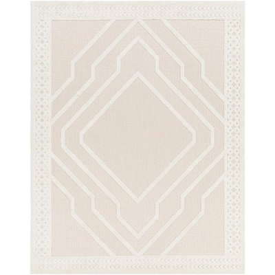 Mark & Day Cheney 6'7"x9' Rectangle Woven Indoor and Outdoor Area Rugs Beige
