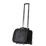 Olympia USA The Exec Softside Carry On Skate Wheels Suitcase - Black