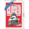 Trends International Jaws - Beach Closed Framed Wall Poster Prints - 3 of 4