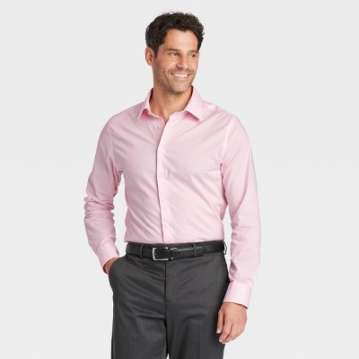 Pink Mens Dress Shirt : Target