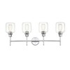 Millennium Lighting Asheville 4 - Light Vanity in  Satin Nickel - 2 of 2