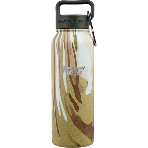 Healthy Human Stainless Steel Water Bottle |(Camo, 21 oz/ 621 ML) - image 1 of 4