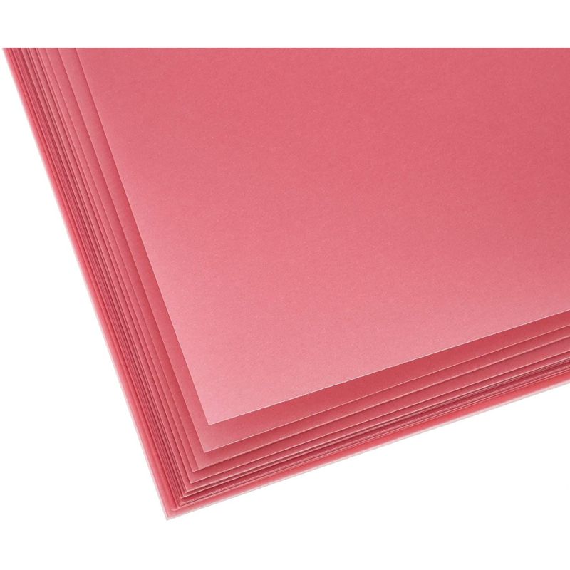 50-Sheets Blush Pink Vellum Paper for Card Making, Invitations, Scrapbooking, 8.5 X 11 inches, 3 of 6