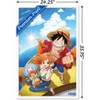 Trends International One Piece: Fishman Island - Luffy, Nami, Tony Tony Chopper Framed Wall Poster Prints - 3 of 4