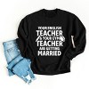 Your English Teacher and Your Gym Teacher Block -  Womens Sweatshirt - 2 of 4