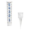 Taylor Plastic, Easy-To-Read Outdoor Rain Gauge, Clear, 5" Rain Capacity - 2 of 2