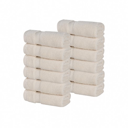 Clorox White Zero Twist Wash Cloths, 4-Pack