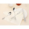 REGALWOVEN Stainless Steel Floral Flatware Set Silverware Set for 6 24 Piece - 4 of 4