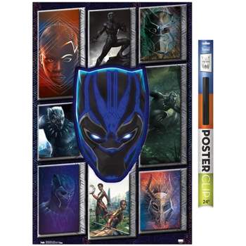 Trends International Marvel Cinematic Universe - Black Panther - Collage Unframed Wall Poster Prints