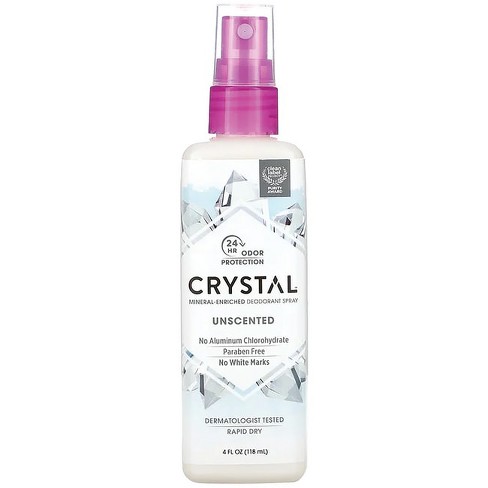 højen Moden Hindre Crystal Antiperspirants And Deodorants Mineral Deodorant Spray - Unscented  : Target