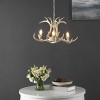 Cenwyn 3 Light 21.5" Chandelier - CHA4028 - Antique White - Safavieh - 4 of 4