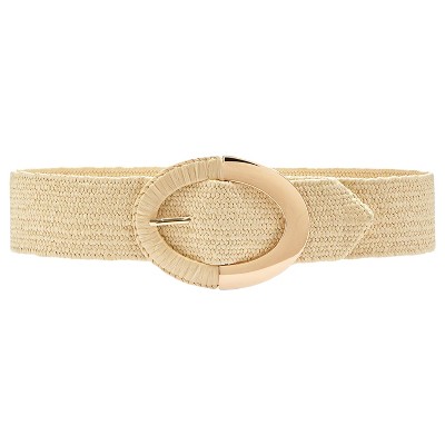 Women's Raffia Waist Belt - LASCANA