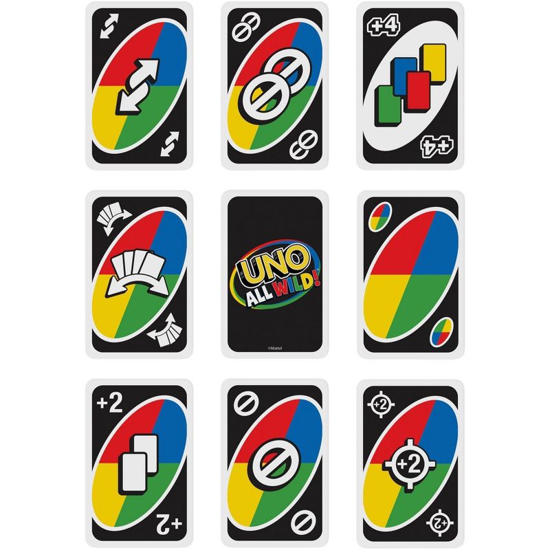 UNO All Wild Card Game, 6 of 10