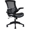Vynxaria Techni Mobili Stylish Mid-Back Mesh Office Chair with Adjustable Arms, Black - 3 of 4
