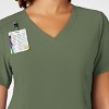 Wink RENEW Women's V-Neck Scrub Top, L. - 4 of 4