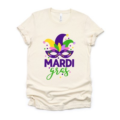 Simply Sage Market Mardi Gras Mask Short Sleeve Tee