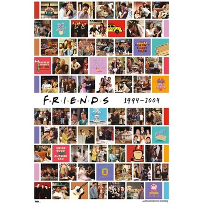 Trends International Friends - Collage Unframed Wall Poster Prints
