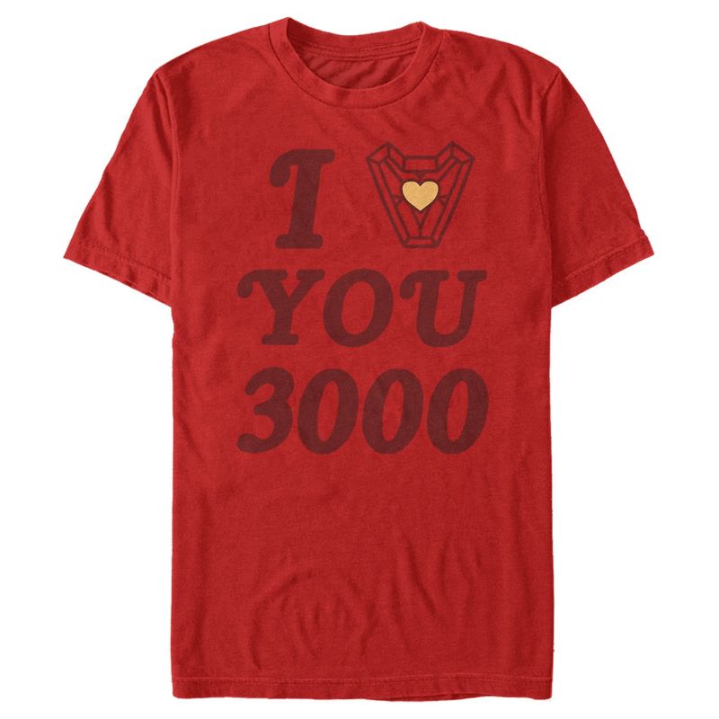 Men's Marvel Avengers Endgame 3000 Love T-Shirt, 1 of 6