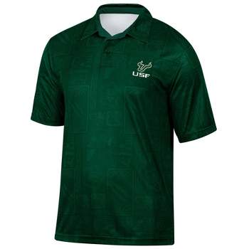 NCAA South Florida Bulls Men's Tropical Polo T-Shirt
