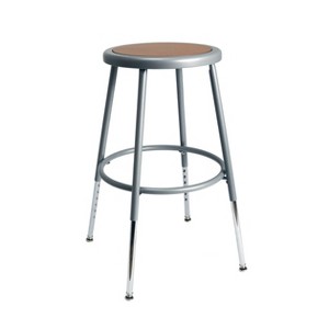 Hampden Furnishings 19-27" Felix Collection Steel Stool - 1 of 4