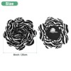 Unique Bargains Alloy Satin Fabric Big Flower Dainty Brooch Pin 1 Pc - 3 of 4