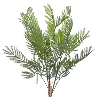 Unique Bargains Durable Artificial Bracken Stems Leaves Plants 28" 1 Pc