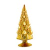 Craftoutlet.Com 4.75 In Colored Medium Hue Glass Tree Decorative Holiday Decor Tree Sculptures - 2 of 3
