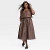 Women's Midi Picnic A-Line Skirt - A New Day™ - 3 of 3