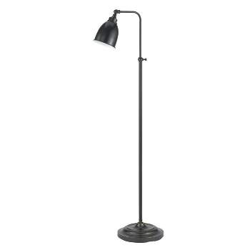 46" x 62" Adjustable Height with Metal Floor Lamp Dark Bronze - Cal Lighting