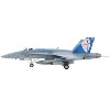McDonnell Douglas F/A-18C Hornet Aircraft "VMFA-122, Crusaders, Iwakuni AB" (2016) US Marines 1/72 Diecast Model by Hobby Master - 2 of 4