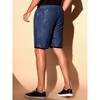 INSPIRE CHIC Men's Metallic Above Knee Clubwear Sparkly Sequins Shorts - 3 of 4