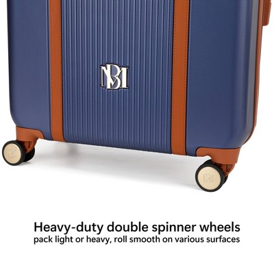 Navy 3-Piece Hard Shell Spinner Luggage Set