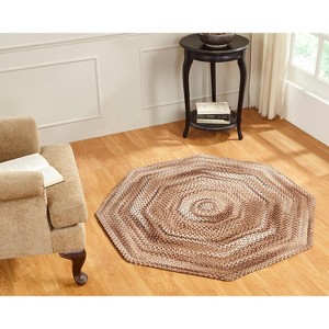 Ombre Collection 100% Cotton Chenille Super Soft & Plush Reversible Indoor Area Utility Rug - Better Trends - 1 of 4
